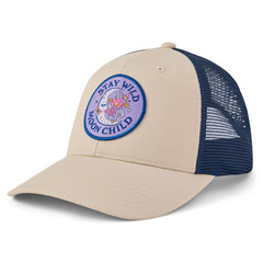 Adult Unisex Stay Wild Moon Child Patch Trucker