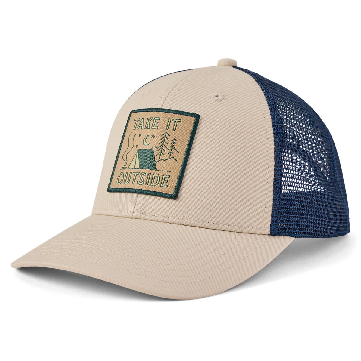 Adult Unisex Take it Outside Tent Patch Trucker