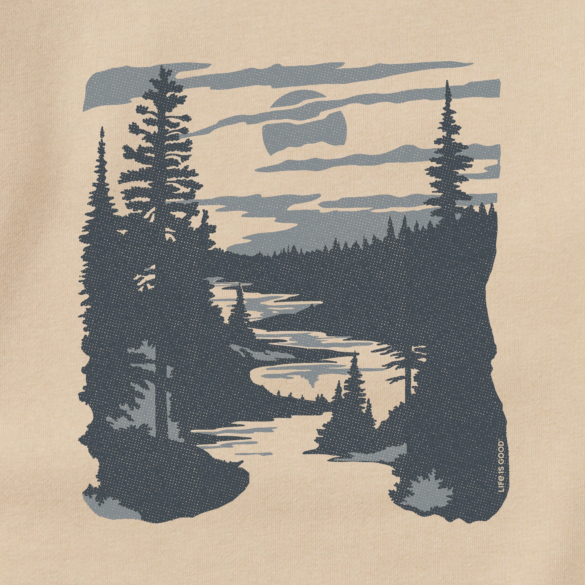 Adult Unisex A River Runs Through It Every Wear Crew Sweatshirt