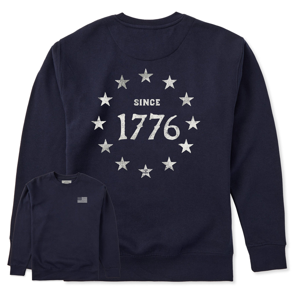 Adult Unisex Since 1776 Every Wear Crew Sweatshirt