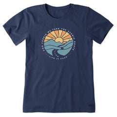 Women's God Forbid Scenic Route Short Sleeve Crusher Tee