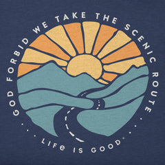 Women's God Forbid Scenic Route Short Sleeve Crusher Tee