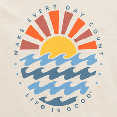 Men's Make Every Sunset Count Short Sleeve Crusher Tee