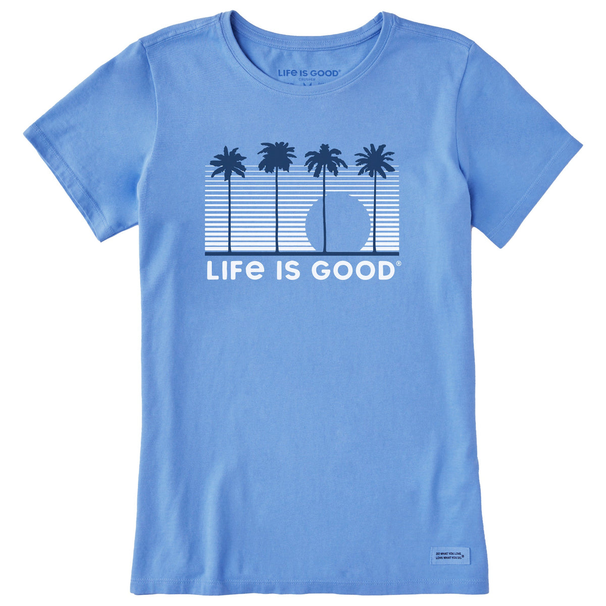 Women's Four Palms Short Sleeve Crusher Tee
