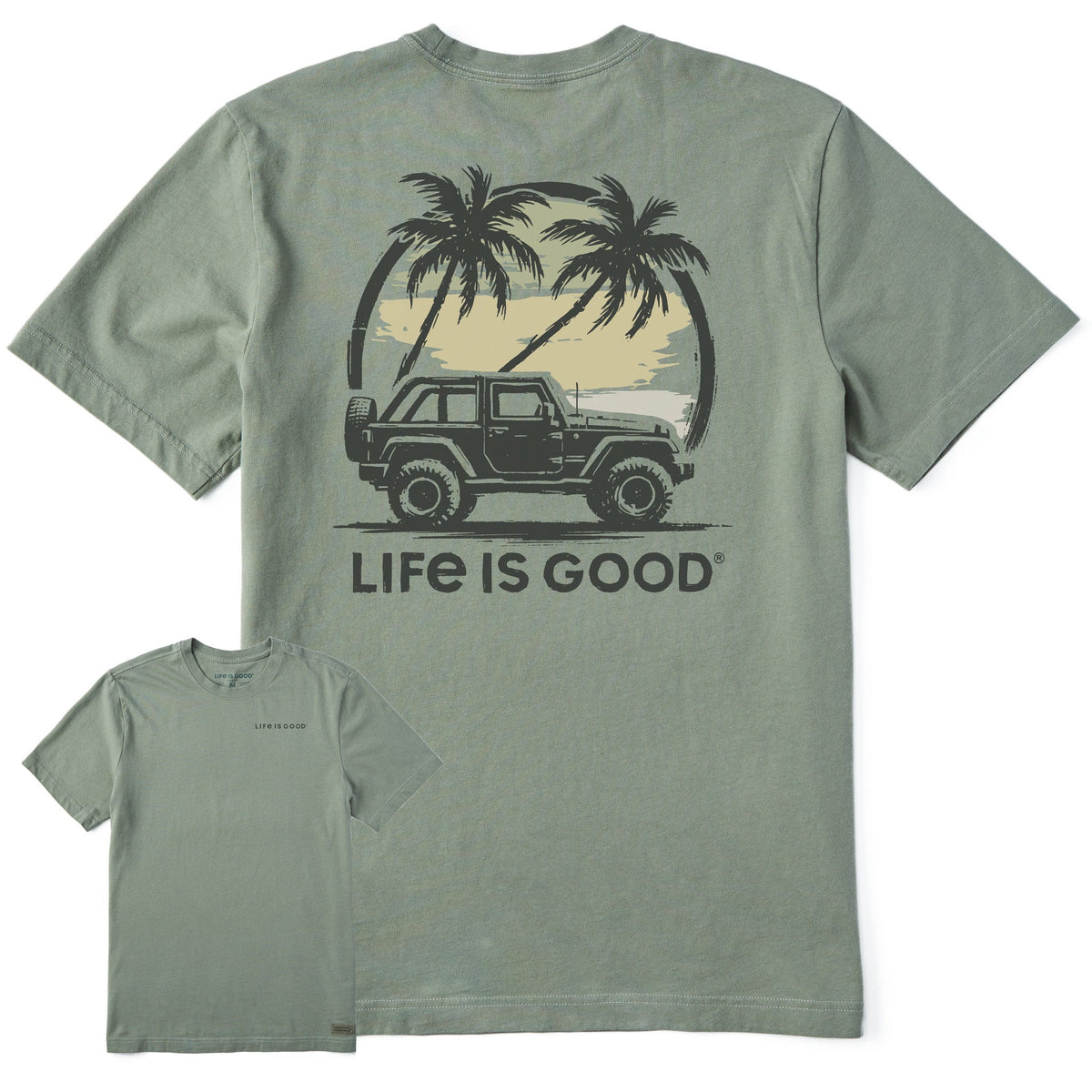 Men's Offroad Palms Short Sleeve Crusher Tee