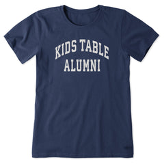 Women's Kids Table Alumni Arch Short Sleeve Crusher Tee