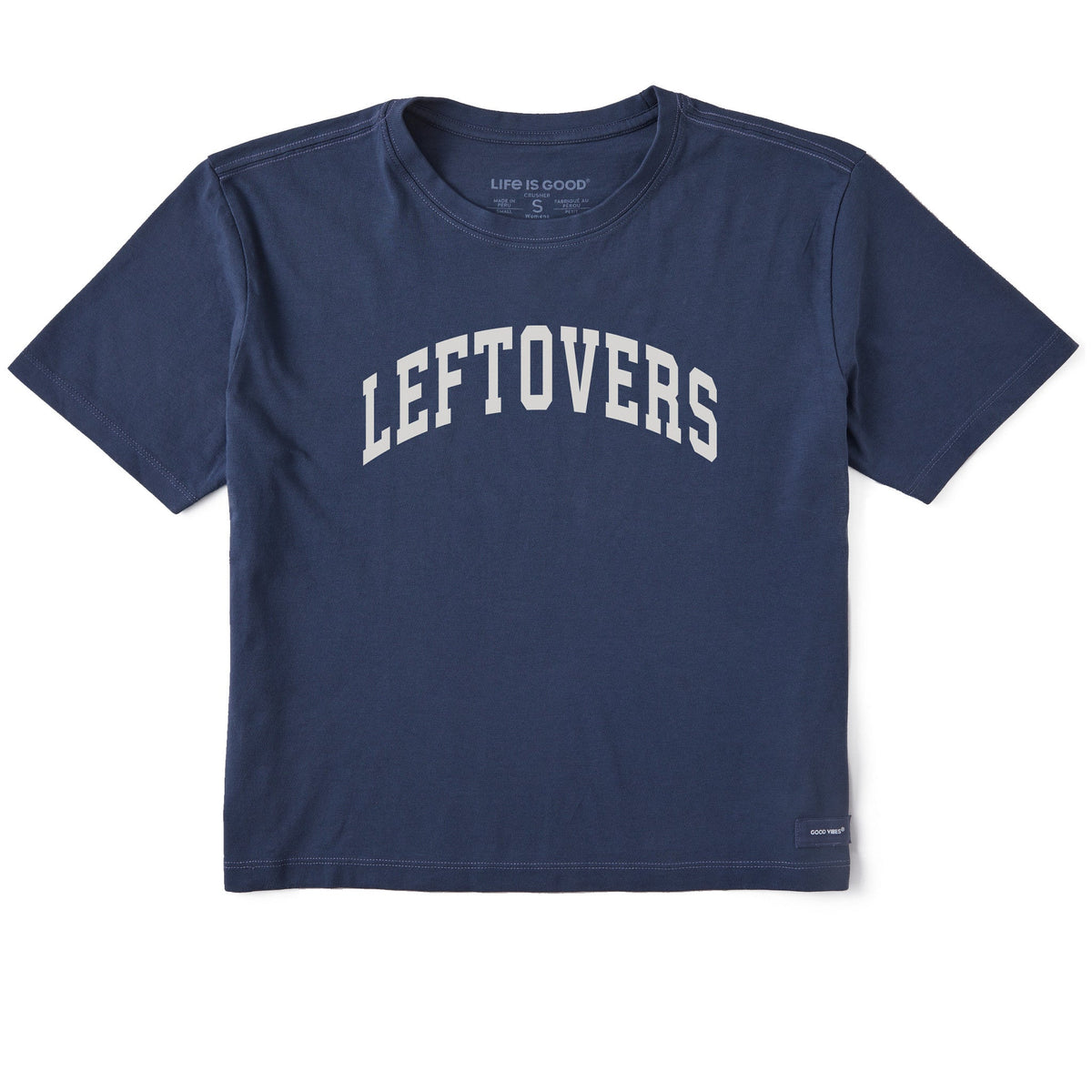 Women's Leftovers Arch Short Sleeve Crusher Boxy Tee