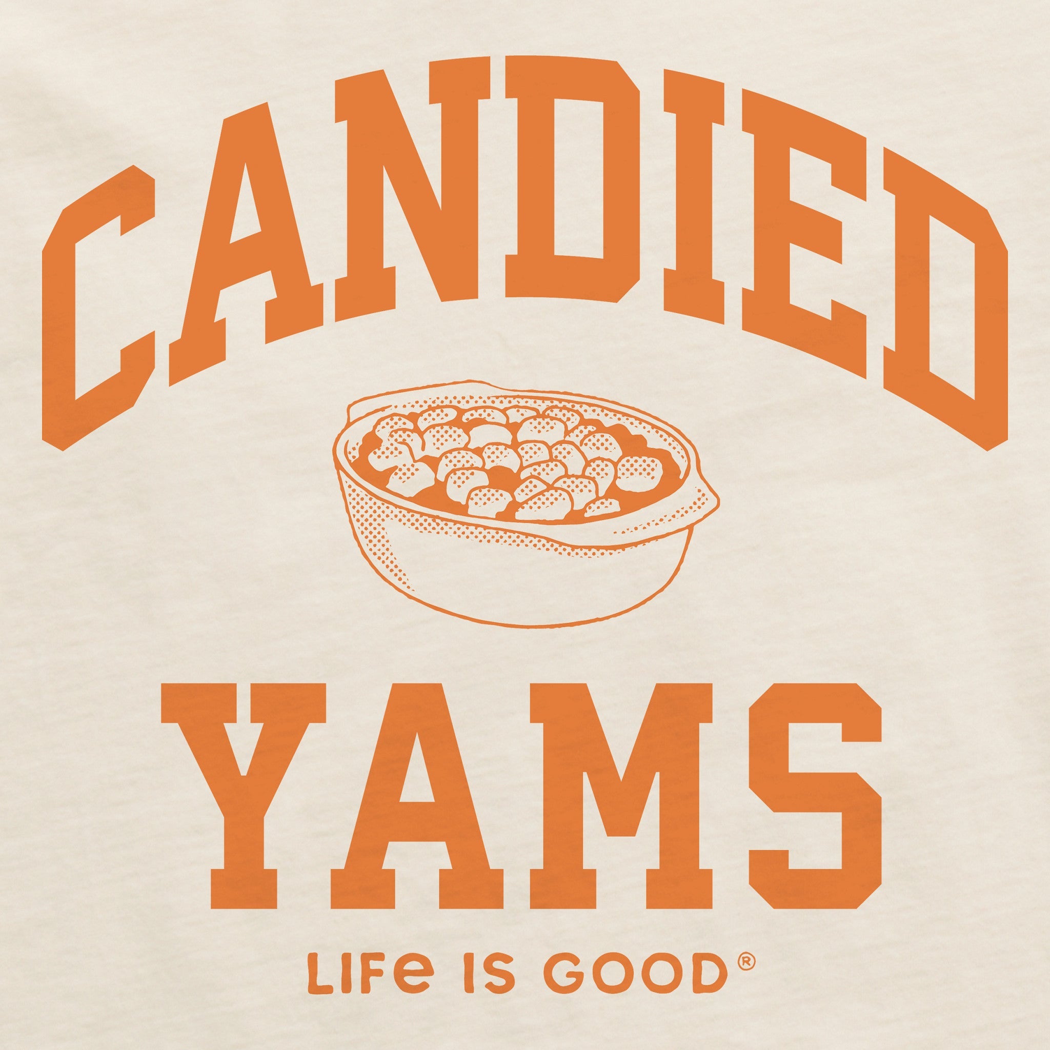 Women's Candied Yams Arch Short Sleeve Crusher Boxy Tee