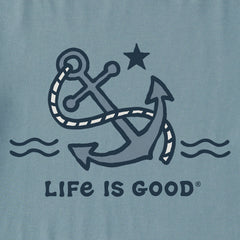 Men's Anchor Wave Short Sleeve Crusher Tee