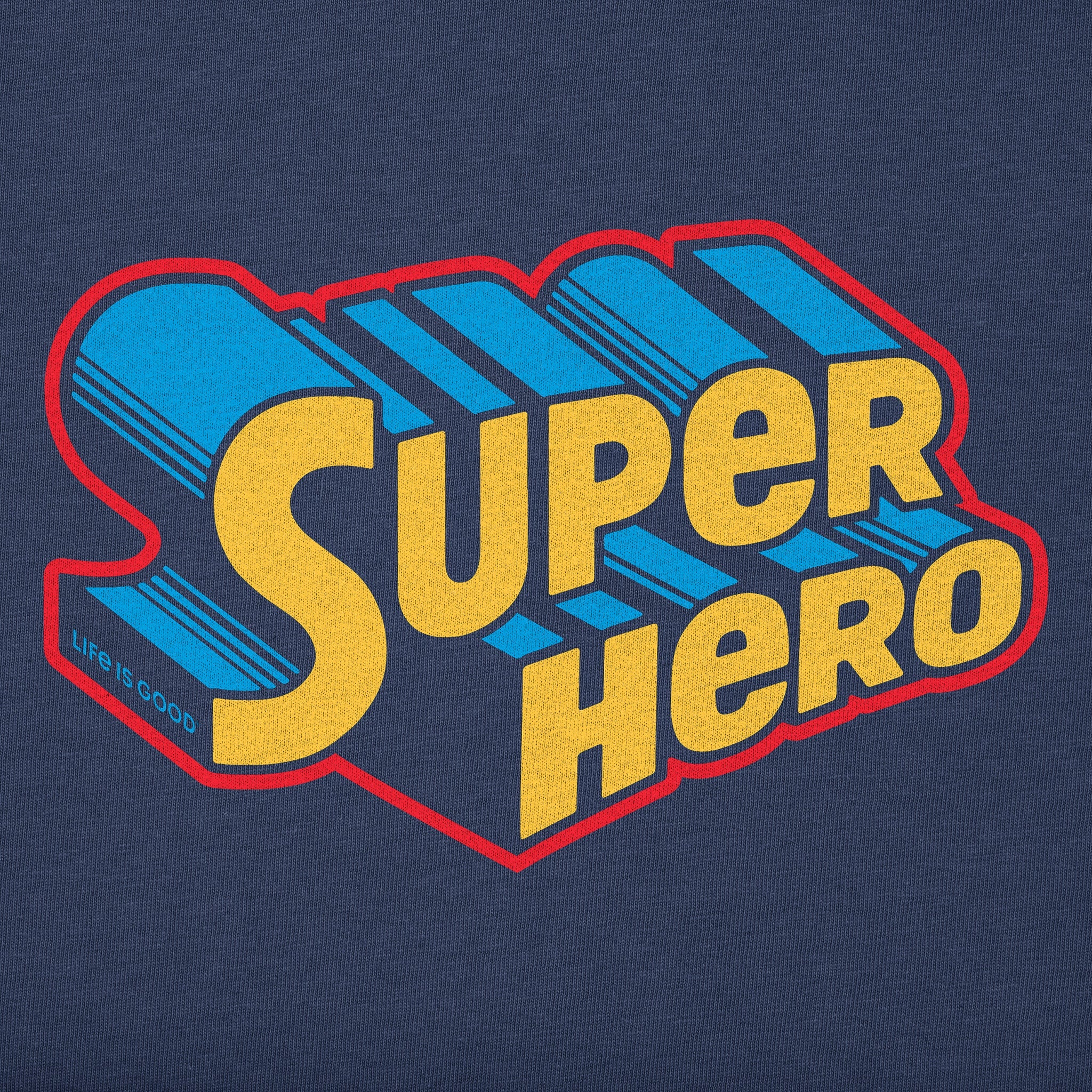 Men's Super Hero Short Sleeve Crusher Tee