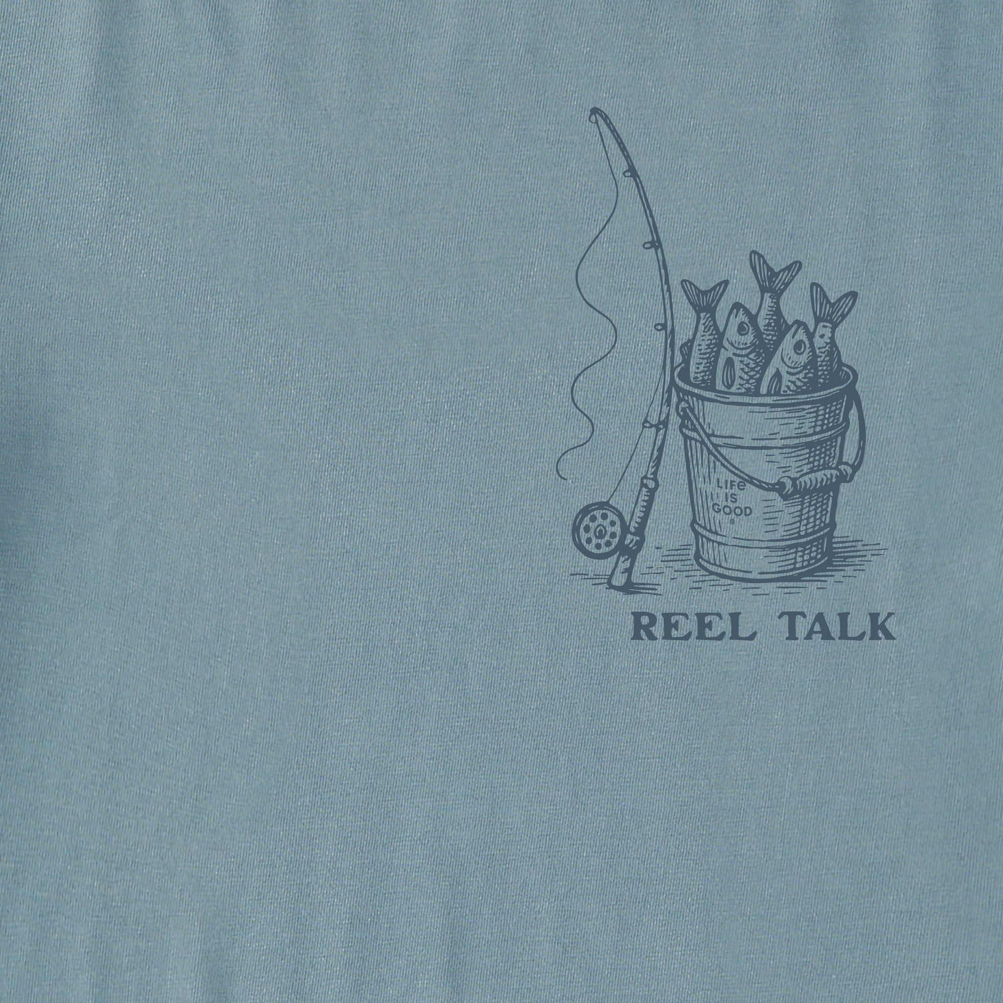 Men's Reel Talk Short Sleeve Crusher Tee