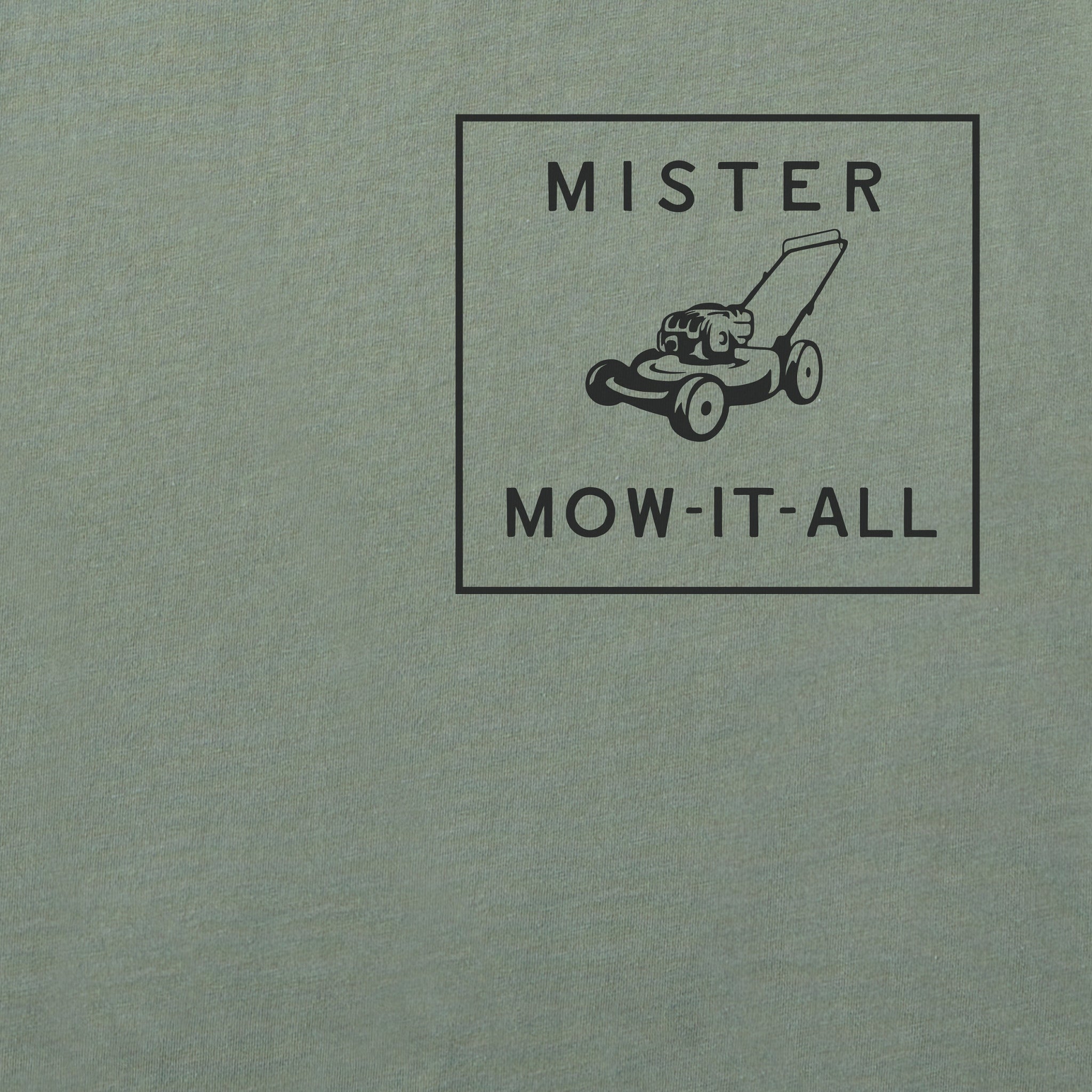 Men's Mister Mow-it-All Long Sleeve Crusher Tee