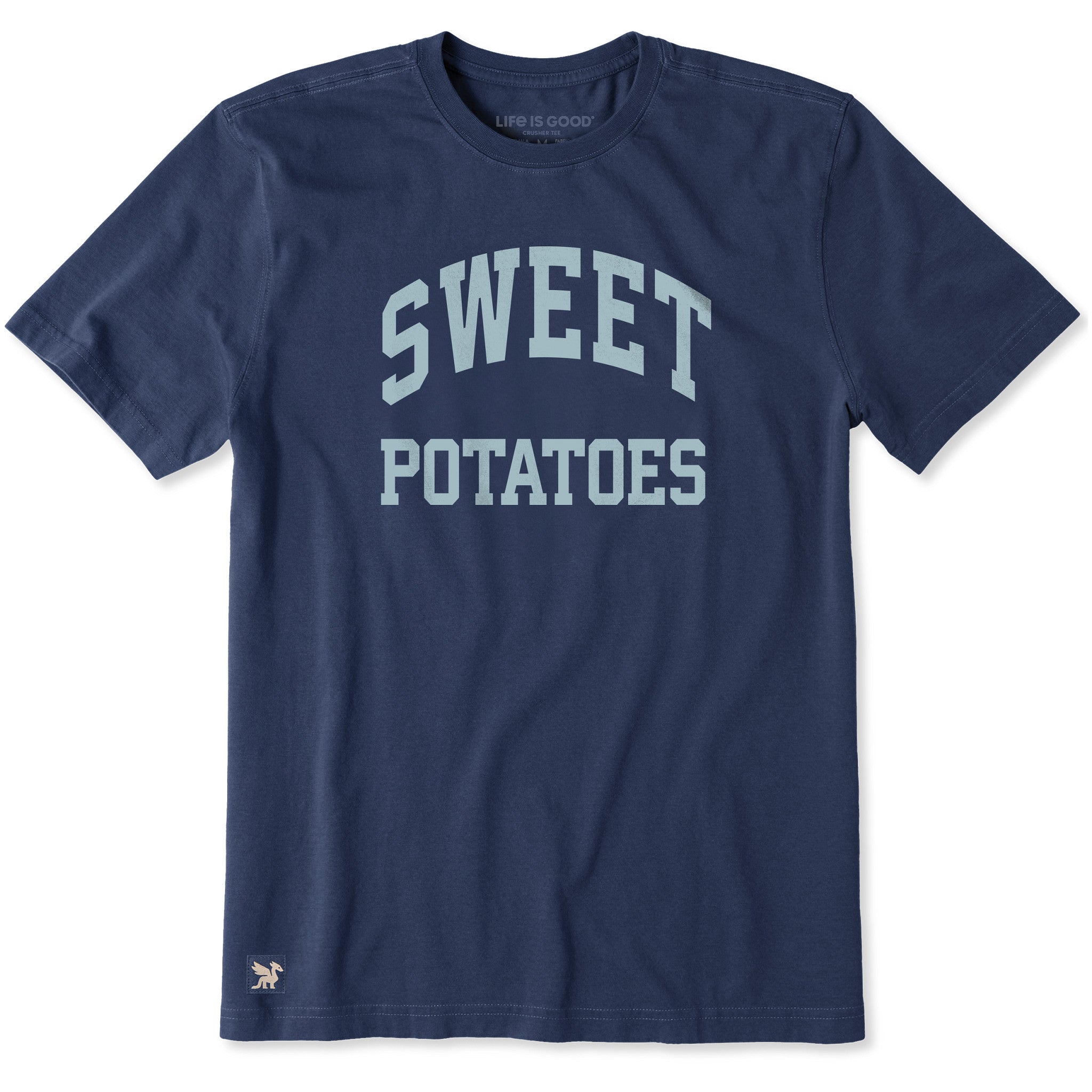 Men's Sweet Potatoes Arch Short Sleeve Crusher Tee