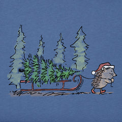 Women's Hedgehog Sled Long Sleeve Crusher Tee