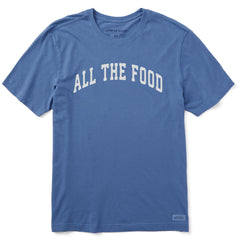 Men's All the Food Arch Short Sleeve Crusher Tee