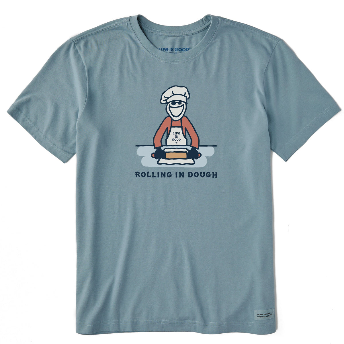 Men's Rolling in Dough Jake Short Sleeve Crusher Tee