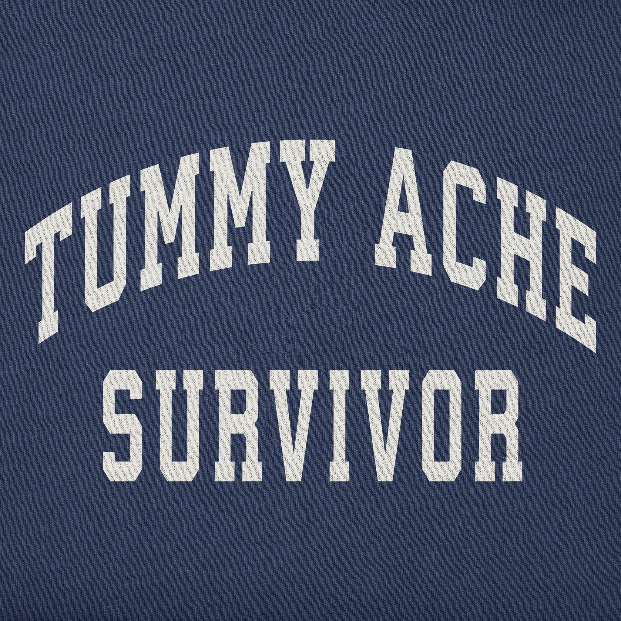 Kids Tummy Ache Survivor Arch Short Sleeve Crusher Tee