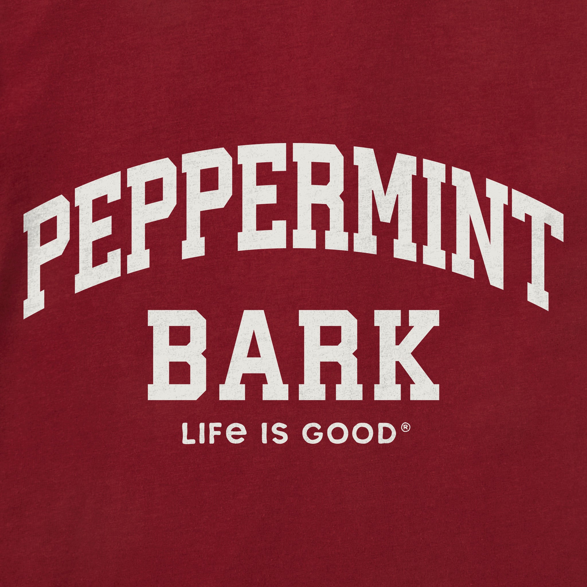 Kids Peppermint Bark Arch Long Sleeve Crusher Tee