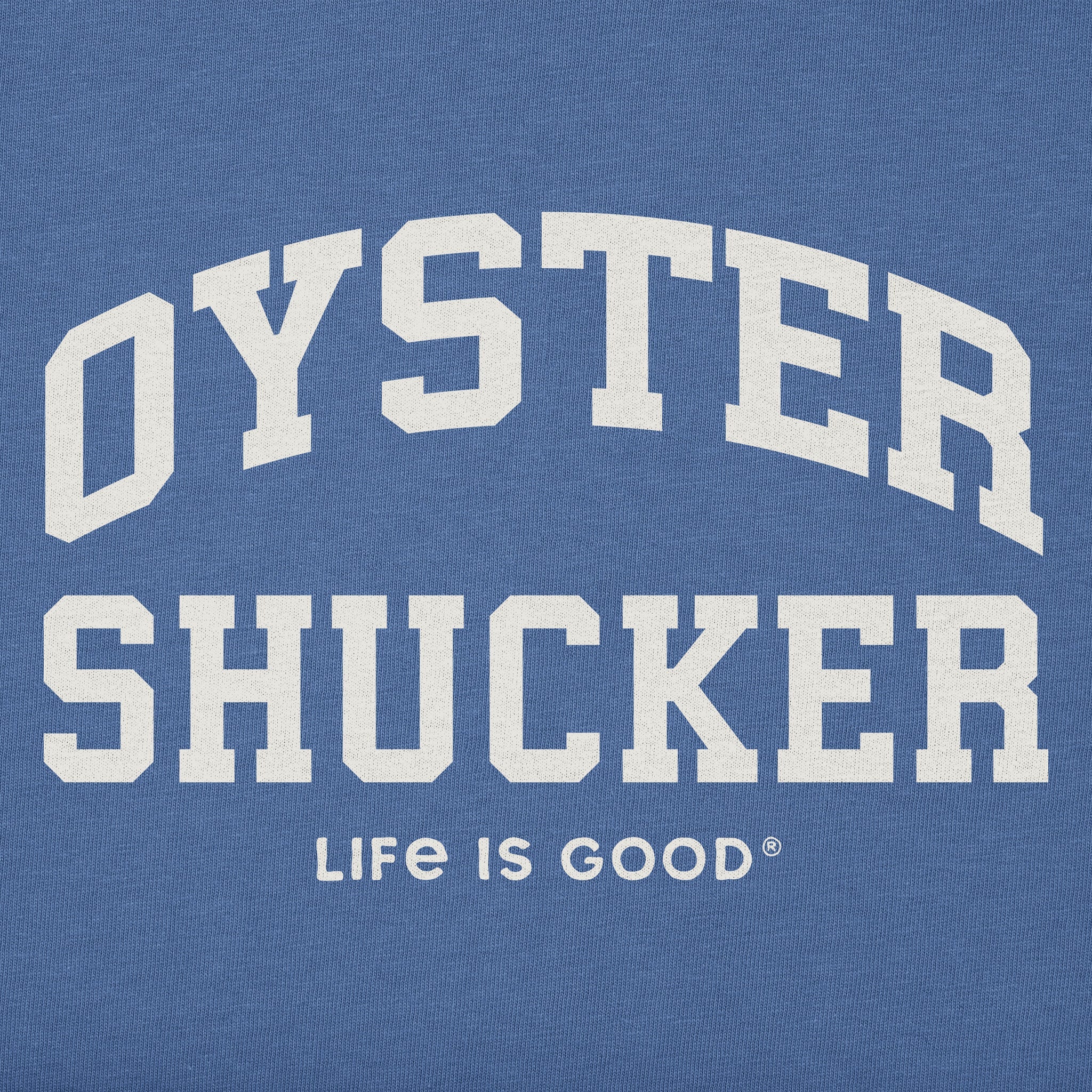 Men's Oyster Shucker Arch Long Sleeve Crusher Tee