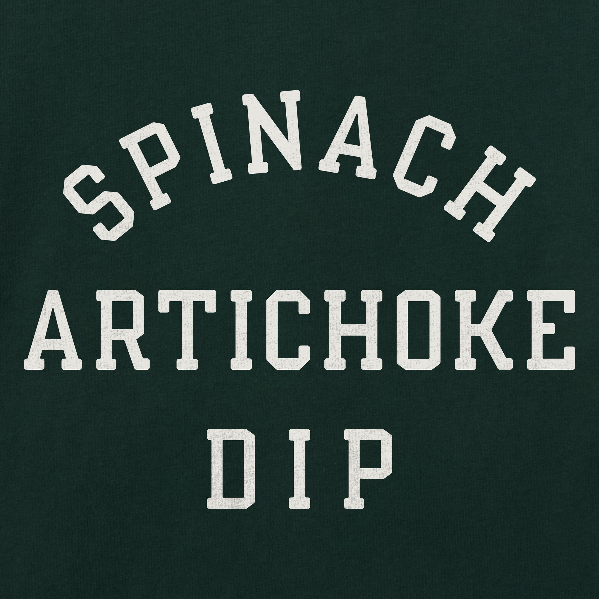 Men's Spinach Artichoke Dip Long Sleeve Crusher Tee