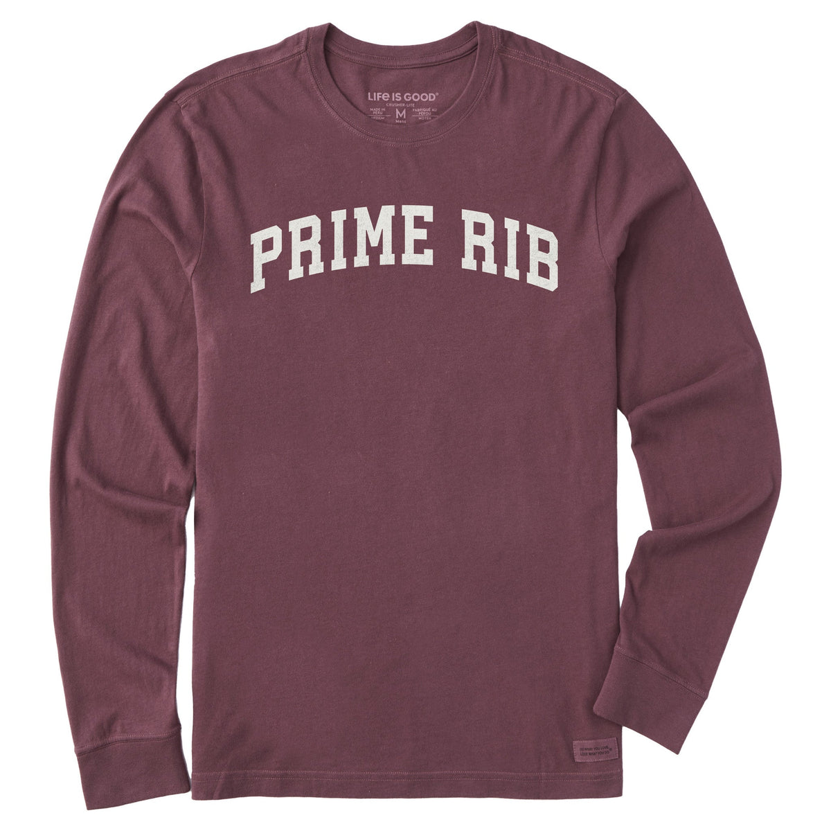 Men's Prime Rib Arch Long Sleeve Crusher Tee