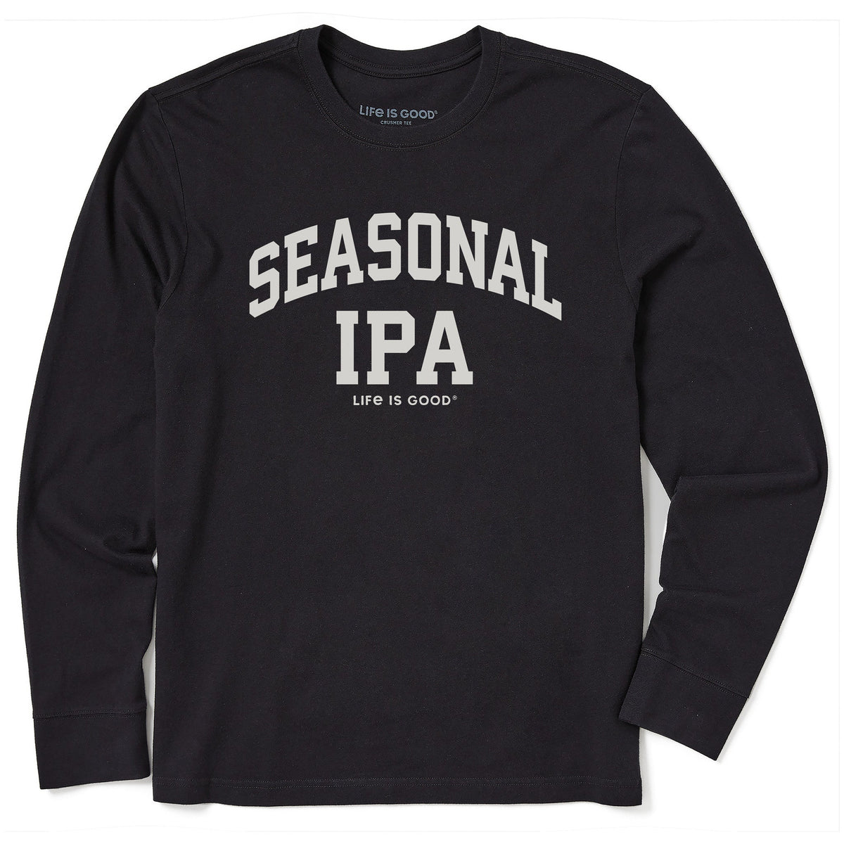 Men's Seasonal IPA Arch Long Sleeve Crusher Tee