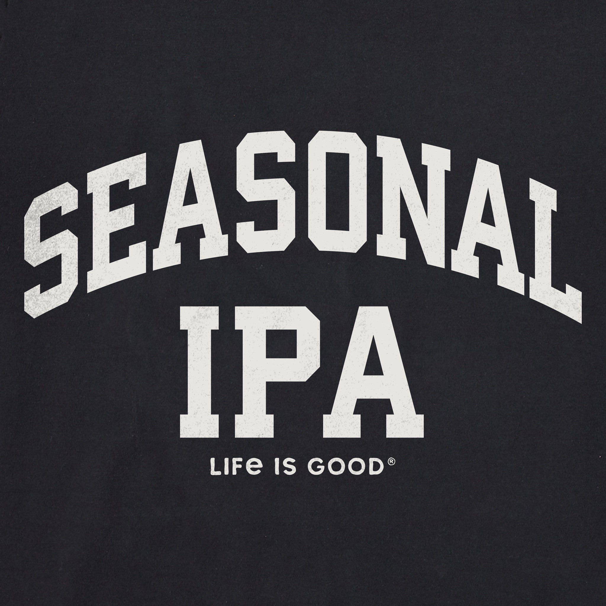Men's Seasonal IPA Arch Long Sleeve Crusher Tee