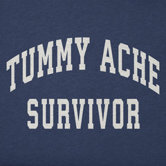 Men's Tummy Ache Survivor Arch Long Sleeve Crusher Tee