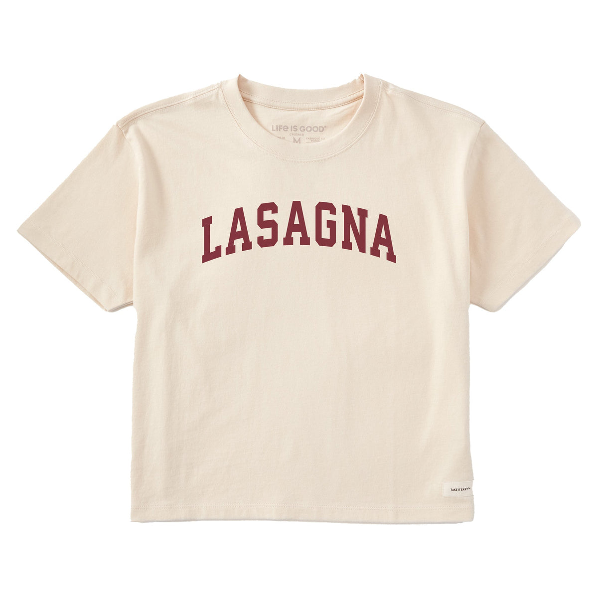 Women's Lasagna Arch Short Sleeve Crusher Boxy Tee