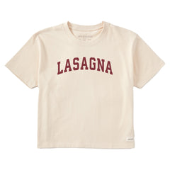 Women's Lasagna Arch Short Sleeve Crusher Boxy Tee