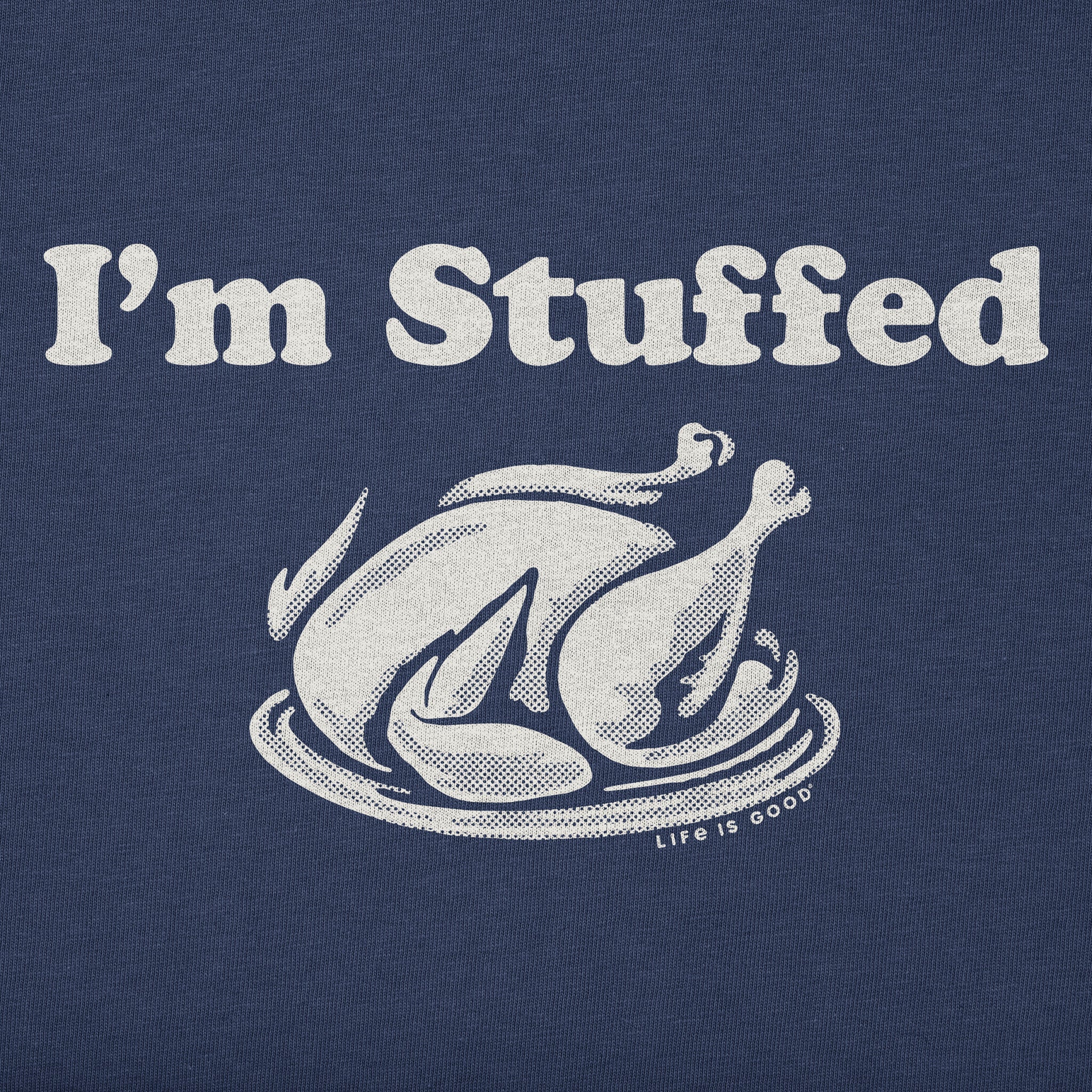 Women's I'm Stuffed Long Sleeve Crusher Tee