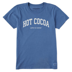 Women's Hot Cocoa Arch Short Sleeve Crusher Tee