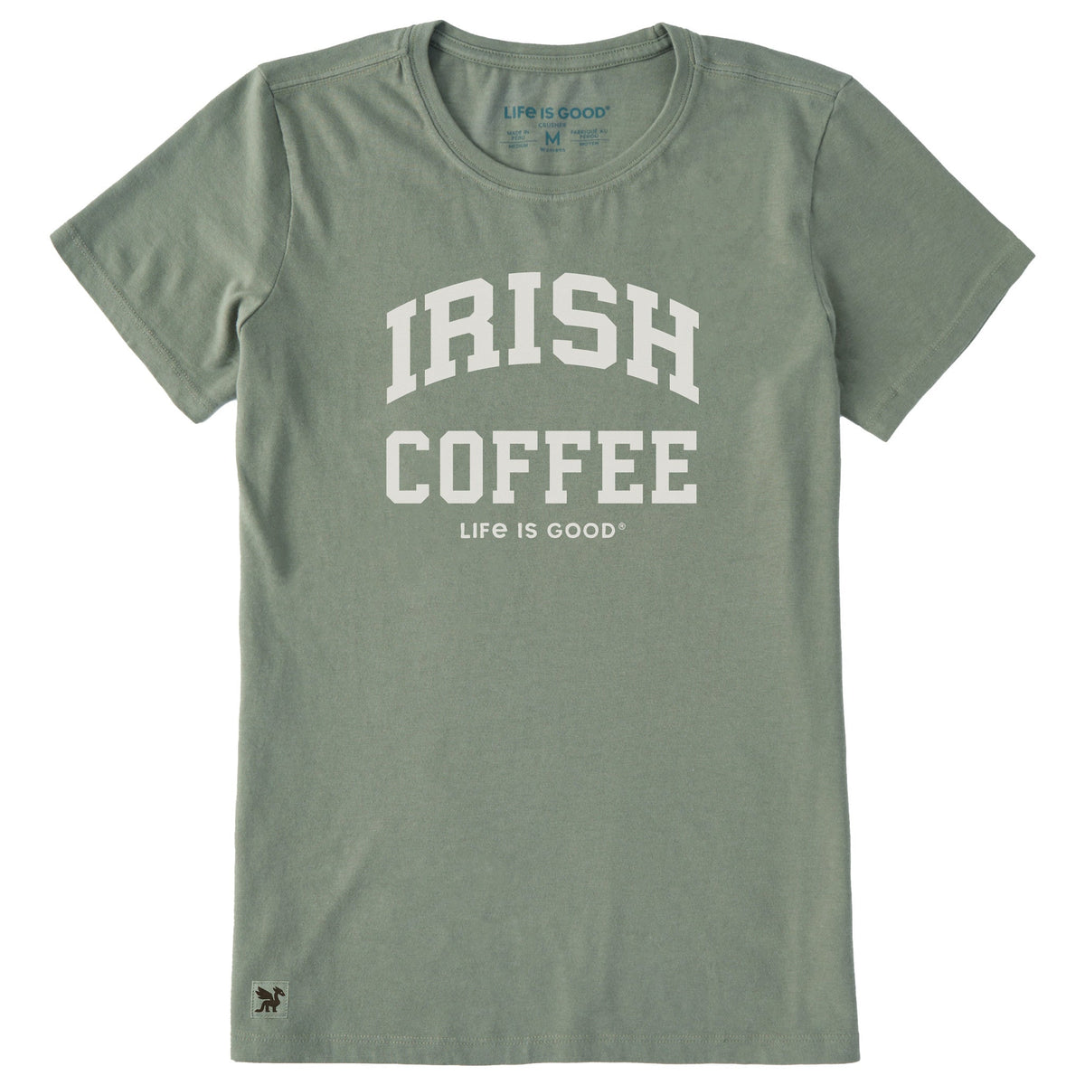 Women's Irish Coffee Arch Short Sleeve Crusher Tee