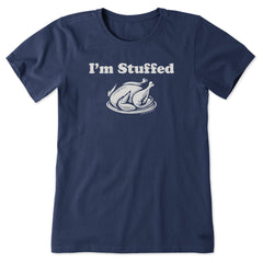 Women's I'm Stuffed Short Sleeve Crusher Tee