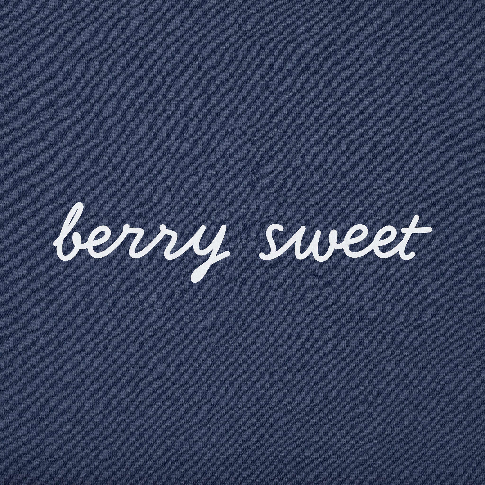 Kids Sweet Strawberries Long Sleeve Crusher Tee