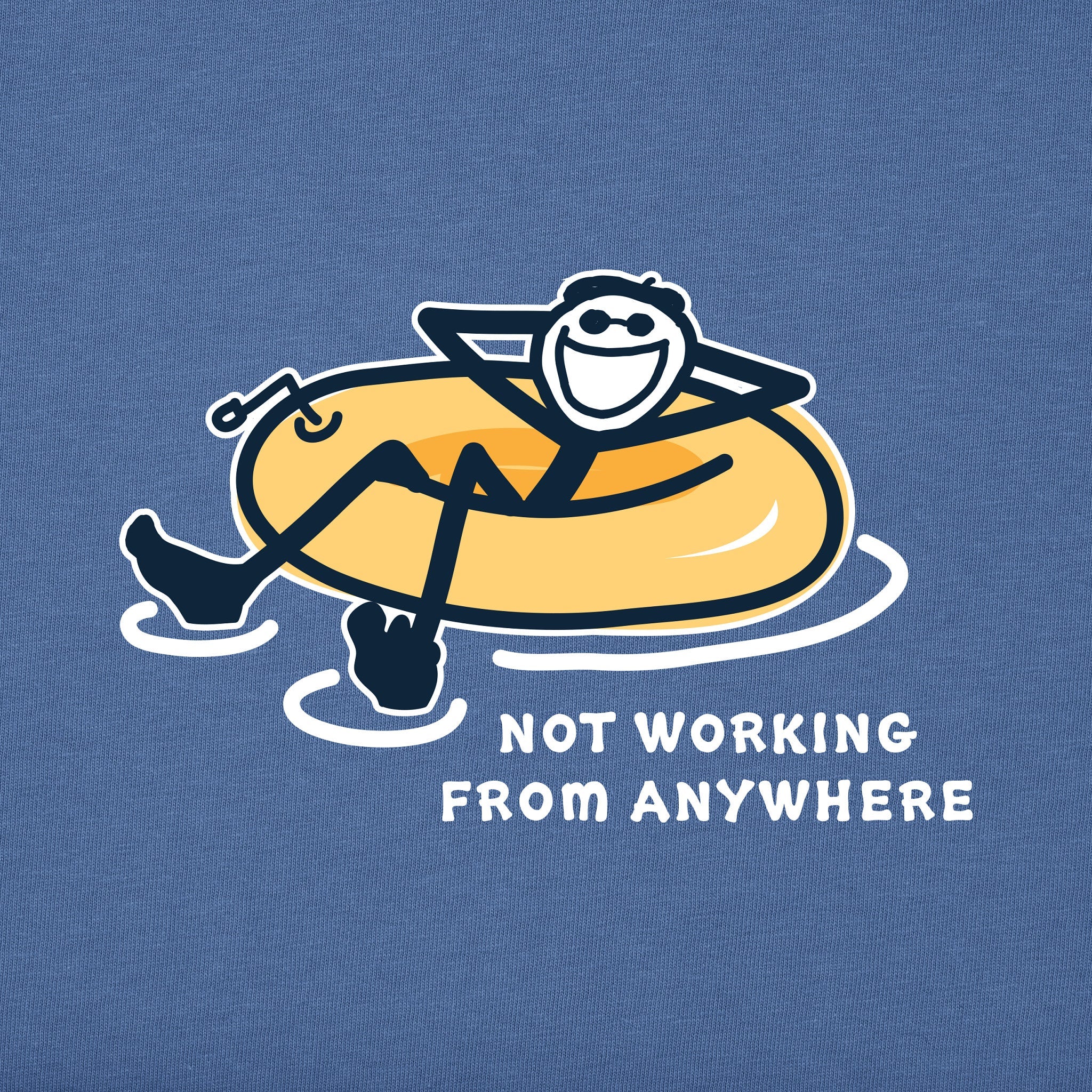 Men's Inner Tube Jake Not Working Short Sleeve Crusher Tee