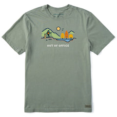 Men's Jake Fall Vista Out of Office Short Sleeve Crusher Tee