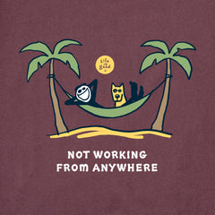 Men's Palm Hammock Jake & Rocket Not Working Short Sleeve Crusher Tee