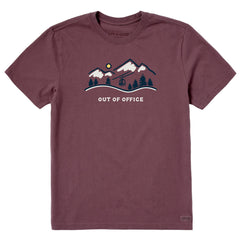 Men's Ski Lift Vista Out of Office Short Sleeve Crusher Tee