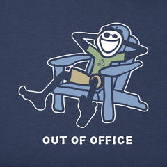 Men's Jake Adirondack Out of Office Short Sleeve Crusher Tee