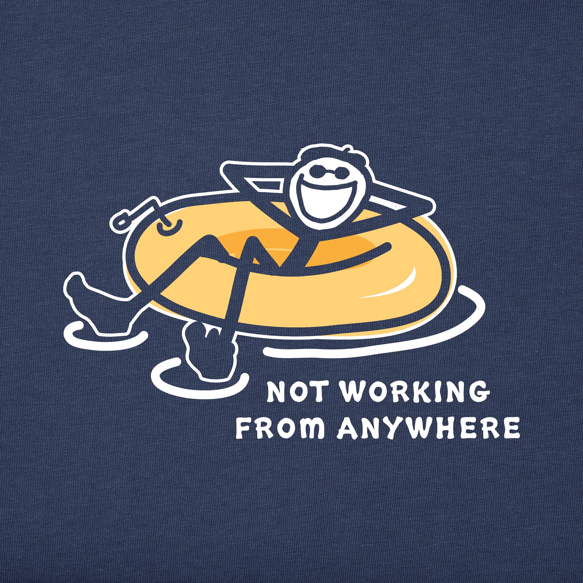 Men's Inner Tube Jake Not Working Short Sleeve Crusher Tee