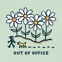 Women's Daisy Hike Out of Office Short Sleeve Crusher Boxy Tee