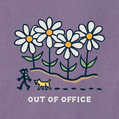 Women's Daisy Hike Out of Office Short Sleeve Crusher Boxy Tee