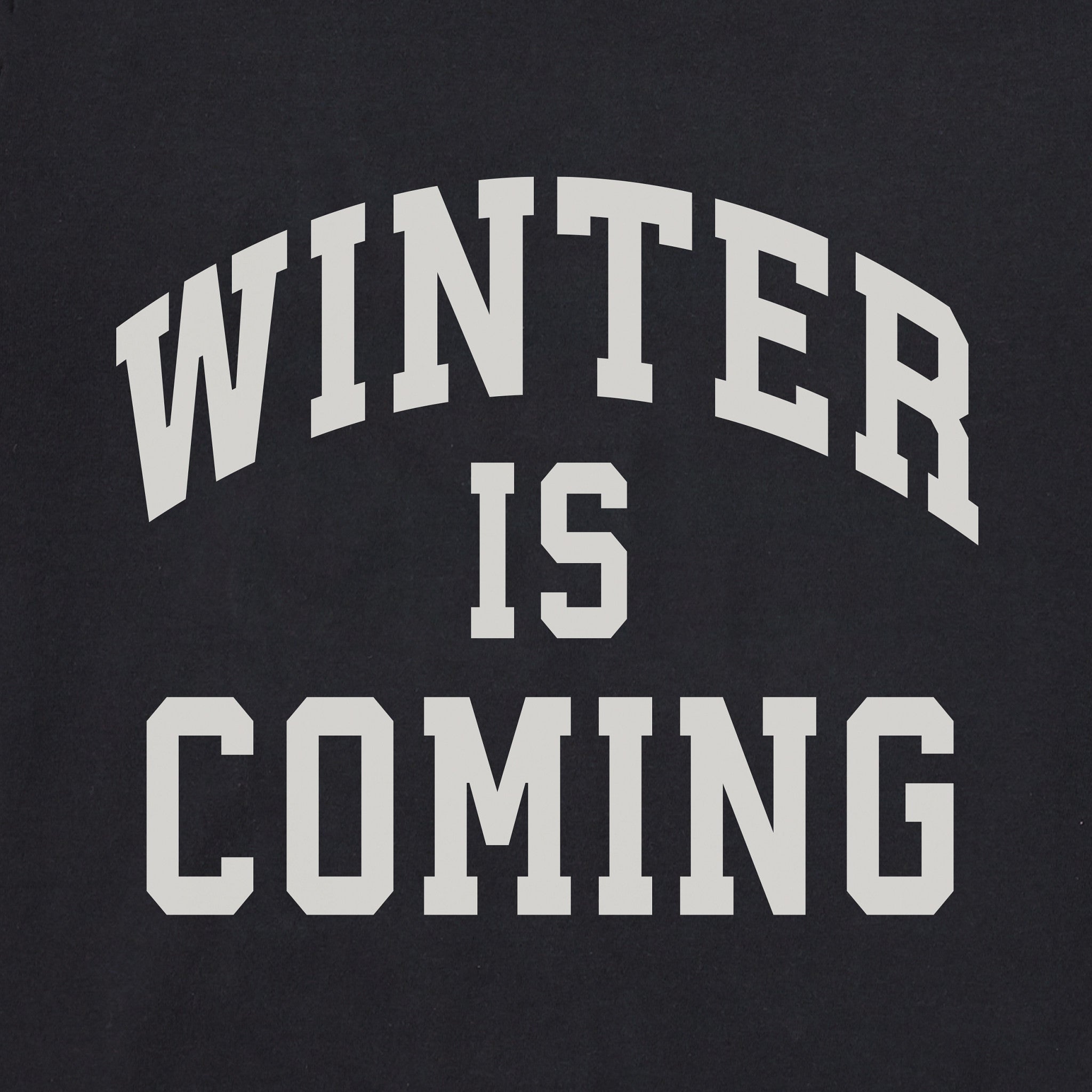 Men's Winter is Coming Arch Long Sleeve Crusher Tee