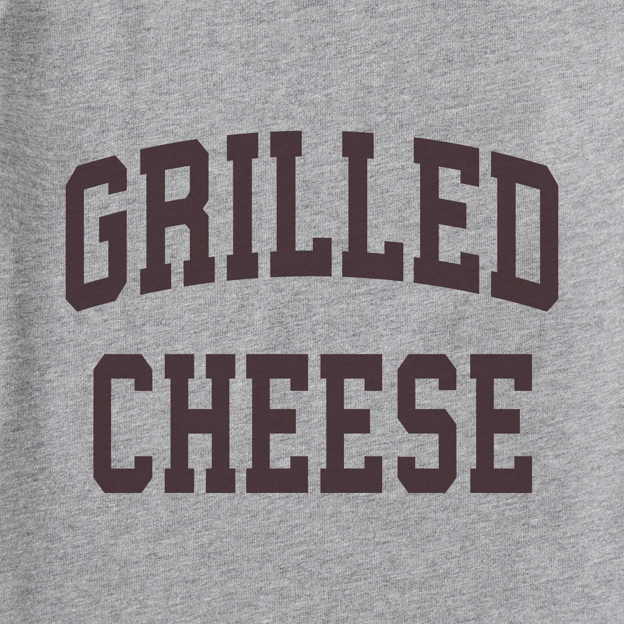 Kids Grilled Cheese Arched Long Sleeve Crusher Tee
