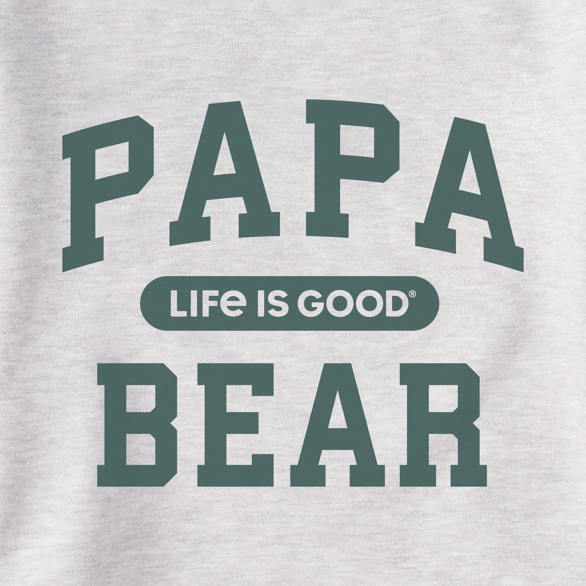 Men's Papa Bear Arch Simply True Fleece Crew