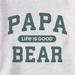 Men's Papa Bear Arch Simply True Fleece Crew