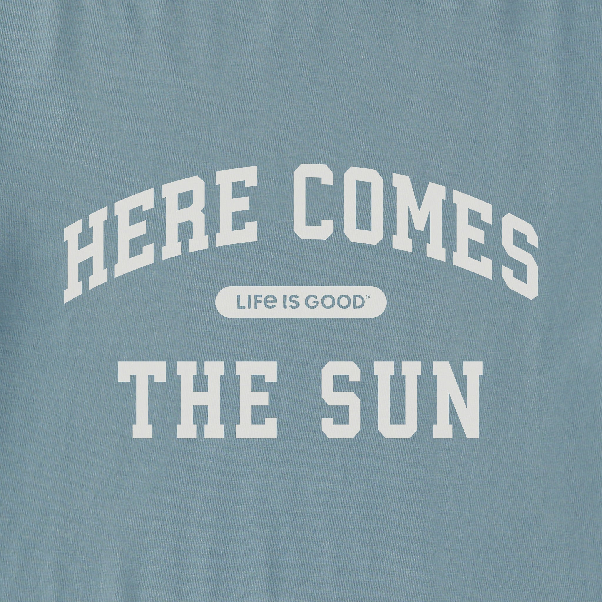 Men's Here Comes Sun Arch Short Sleeve Crusher Tee