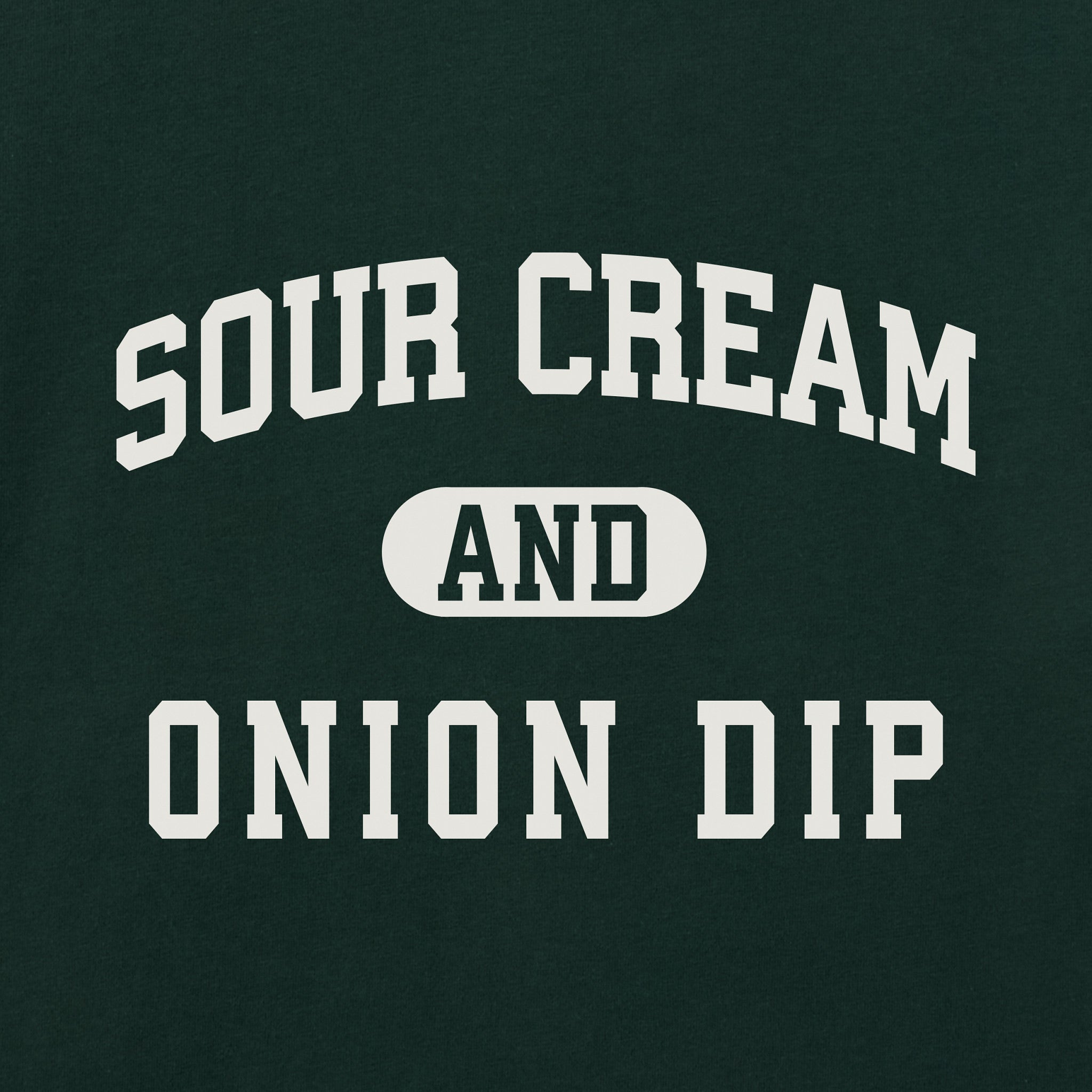Men's Sour Cream and Onion Dip Arch Short Sleeve Crusher Tee