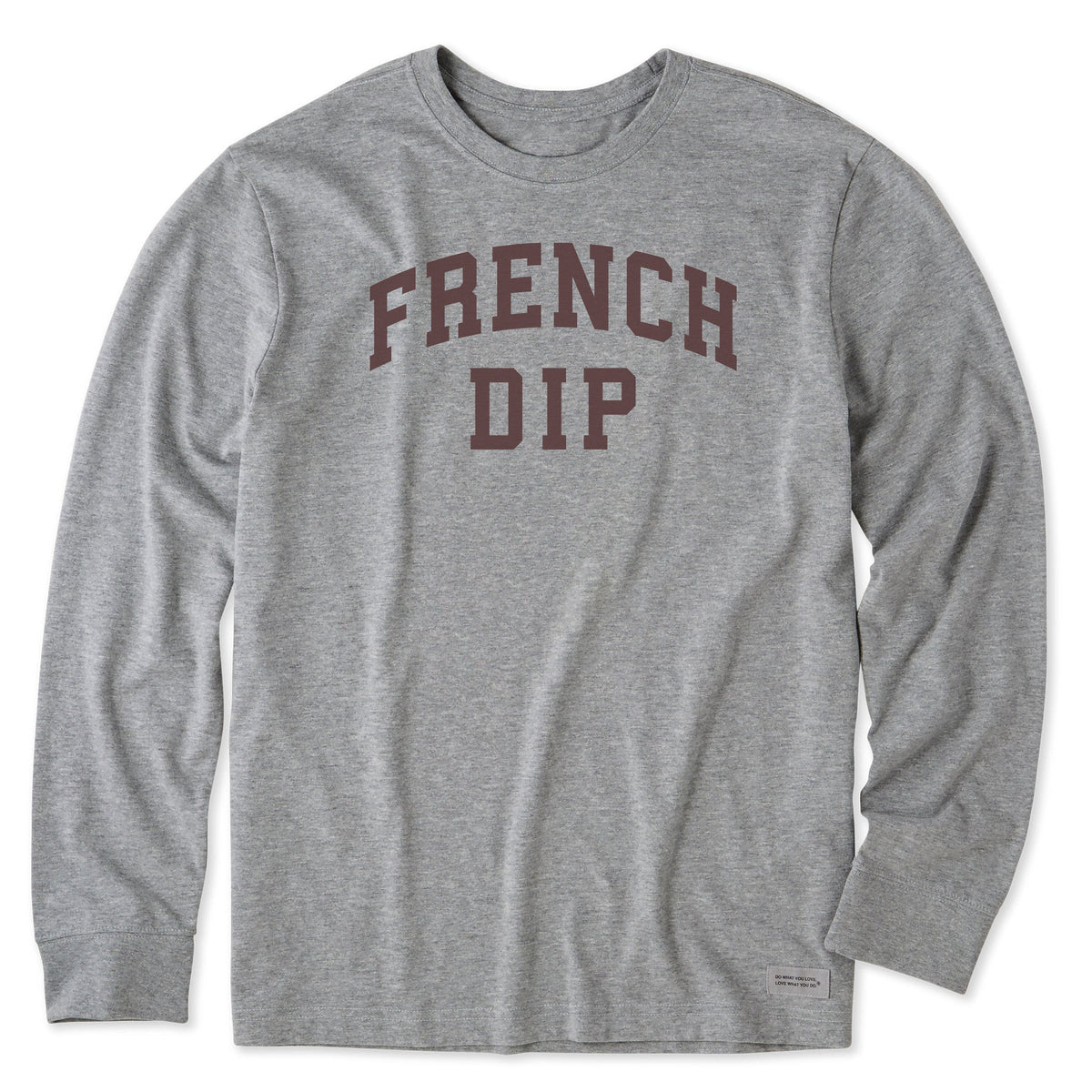 Men's French Dip Arch Long Sleeve Crusher Tee